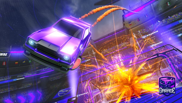 A Rocket League car design from AidanXero
