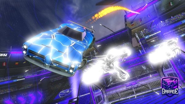 A Rocket League car design from SimonFN009