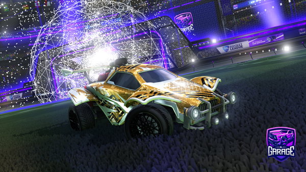A Rocket League car design from CosmicRay