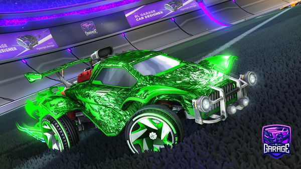 A Rocket League car design from Jxmy476