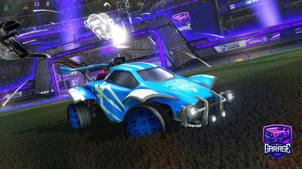 A Rocket League car design from Shalfawy