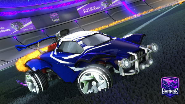 A Rocket League car design from NotThxo