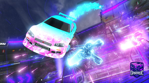 A Rocket League car design from Diogodidi007