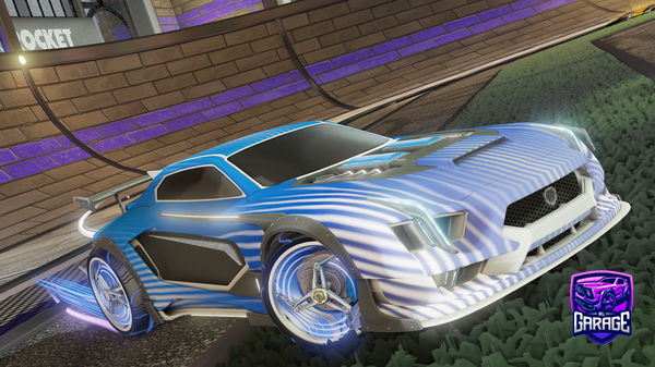 A Rocket League car design from irosario78