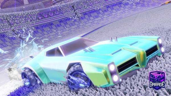 A Rocket League car design from Hazdog1000