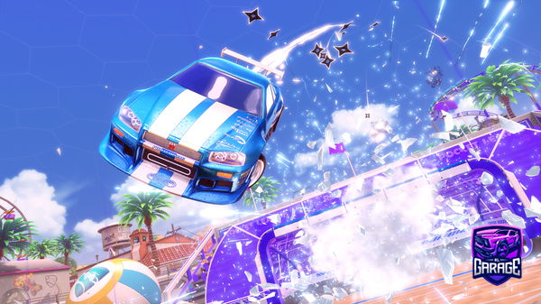 A Rocket League car design from onlyPcAndPsn