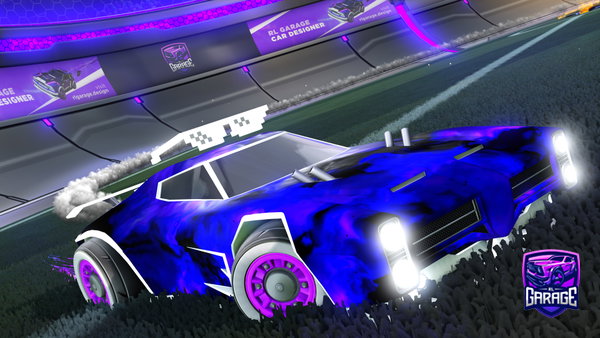 A Rocket League car design from requises_bedsheet999