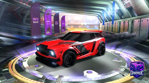 A Rocket League car design from DinglebrryMcGee