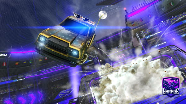 A Rocket League car design from sqdcpfk