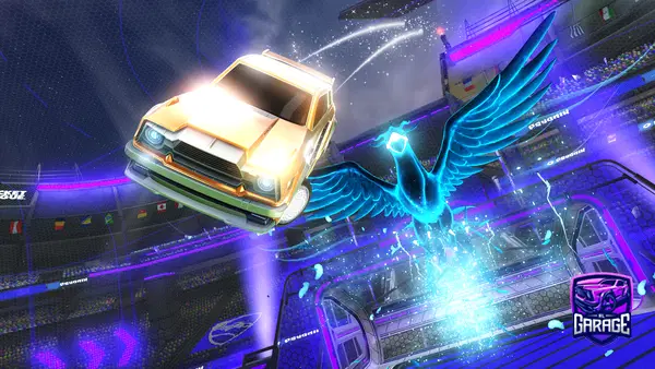 A Rocket League car design from amodudah