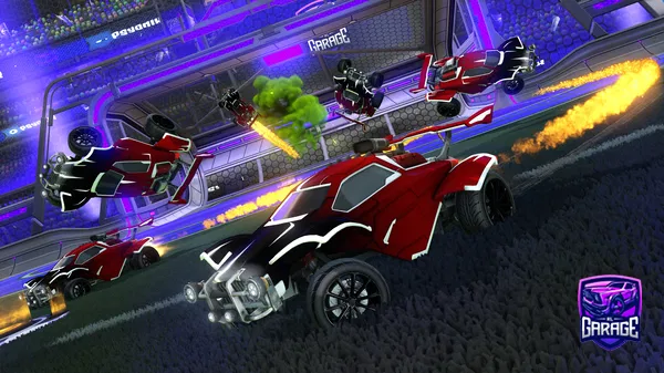 A Rocket League car design from Bronzinni007