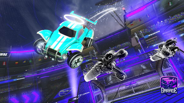 A Rocket League car design from hornet4000