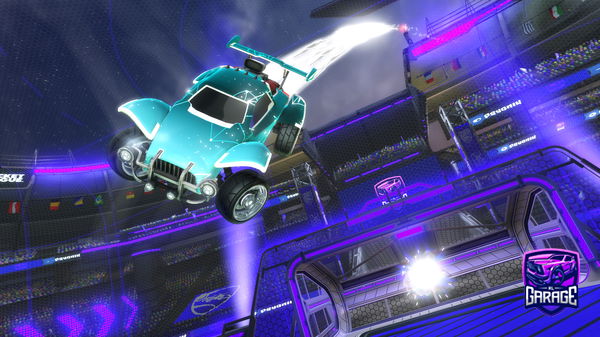 A Rocket League car design from Gabbosplesh