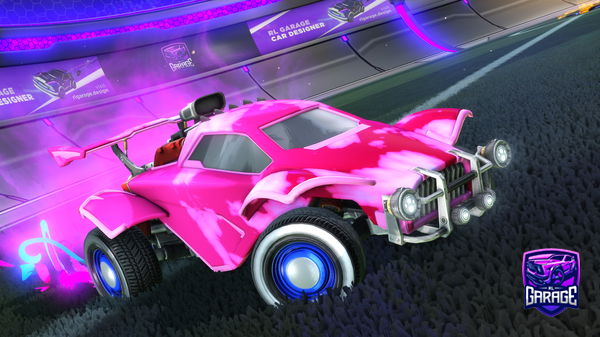 A Rocket League car design from freddospegetto