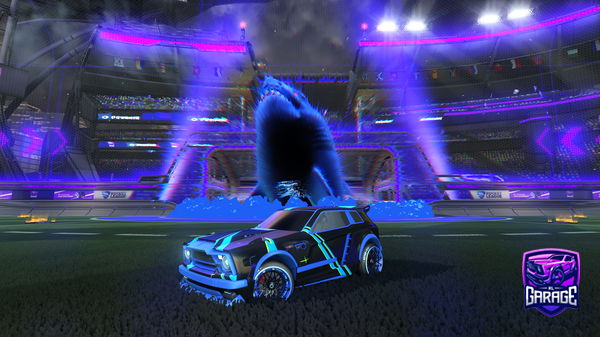 A Rocket League car design from floopdafinn