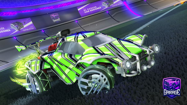 A Rocket League car design from DeathCrafter
