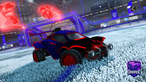 A Rocket League car design from Frosty871