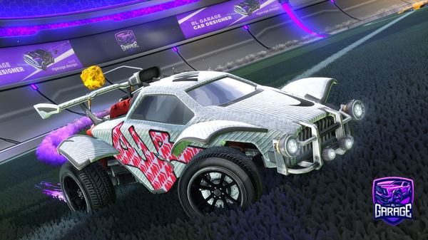 A Rocket League car design from DARKII-YouTube