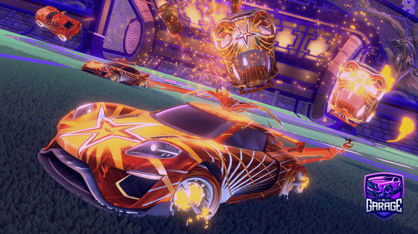 A Rocket League car design from GREENSTONE_TV