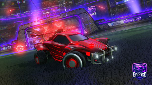 A Rocket League car design from Iclaps