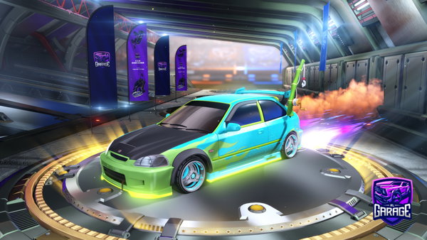 A Rocket League car design from the_Creator5463