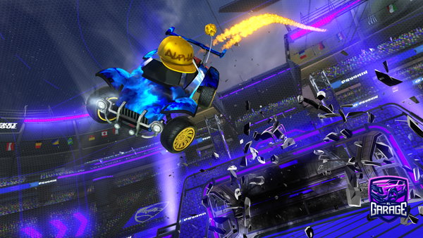 A Rocket League car design from Weebryanyt