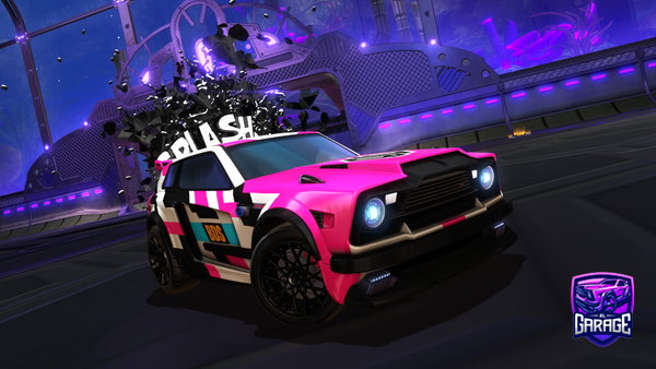 A Rocket League car design from BronzyBV