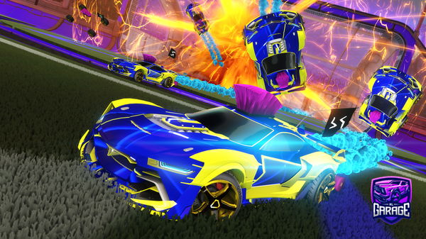 A Rocket League car design from SC4P3MC