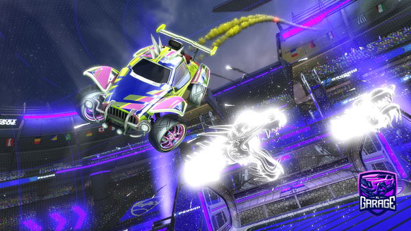 A Rocket League car design from evanparker834