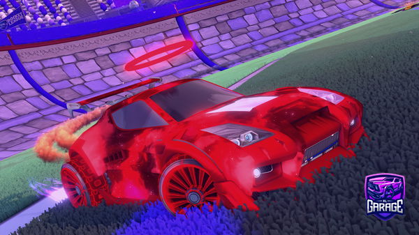 A Rocket League car design from ManokiYT