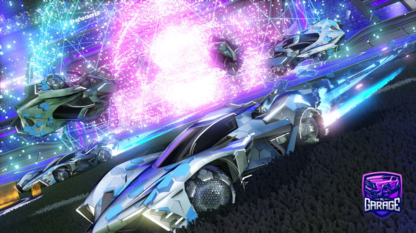 A Rocket League car design from Tg0390