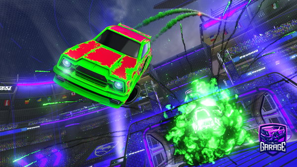 A Rocket League car design from Loco_