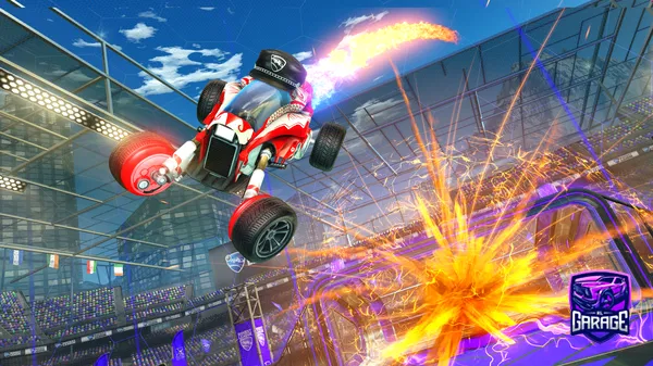 A Rocket League car design from JammieDogeromg