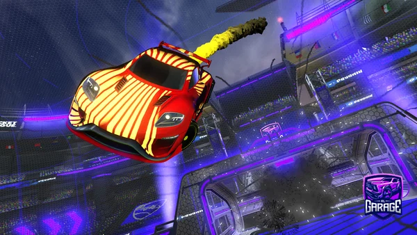 A Rocket League car design from lopeta2005