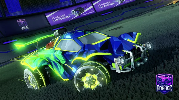 A Rocket League car design from DripoIai3541
