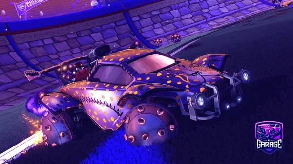 A Rocket League car design from Raiyu