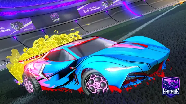 A Rocket League car design from Shooteo2313