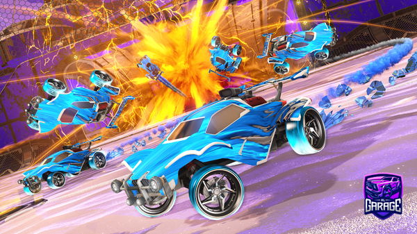 A Rocket League car design from king_leo180