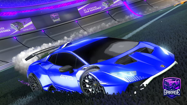 A Rocket League car design from Eligello13