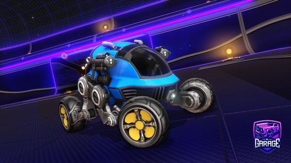 A Rocket League car design from sevabfb