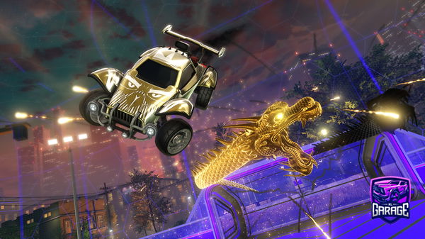 A Rocket League car design from OptixClxdzz