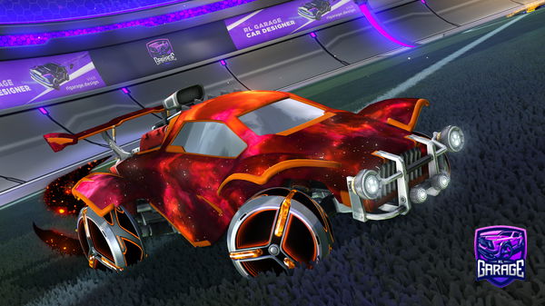 A Rocket League car design from CameronKatze