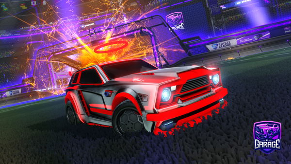 A Rocket League car design from Rcrlbankgod