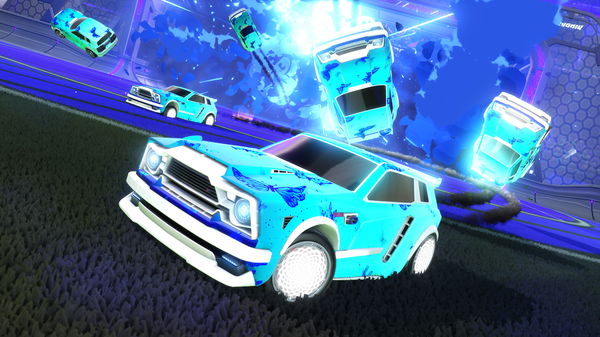 A Rocket League car design from Cool4life