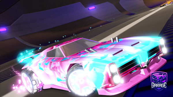 A Rocket League car design from abspielen