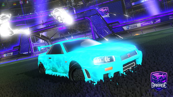 A Rocket League car design from erilboyttv