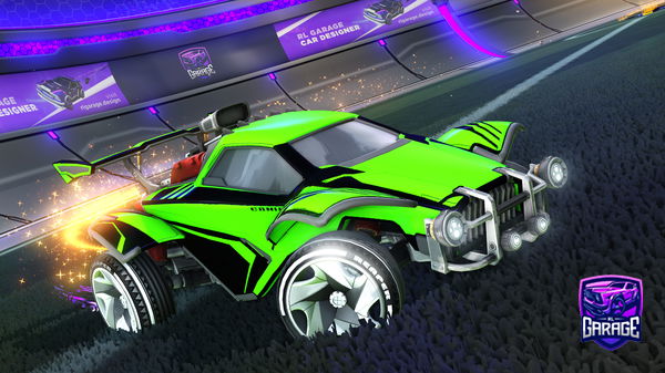 A Rocket League car design from Bbjjbb123