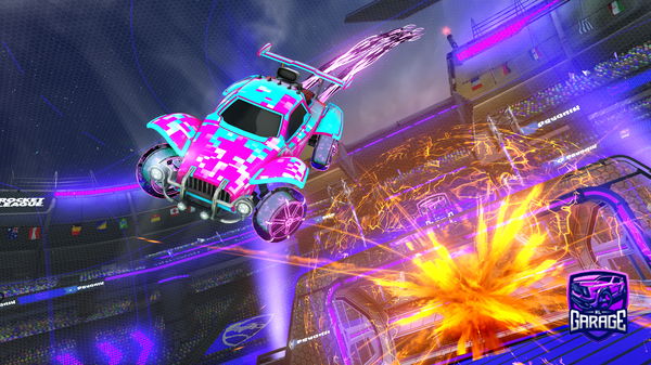 A Rocket League car design from ImWxlsh