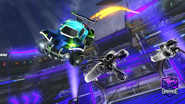 A Rocket League car design from tuvieja2k