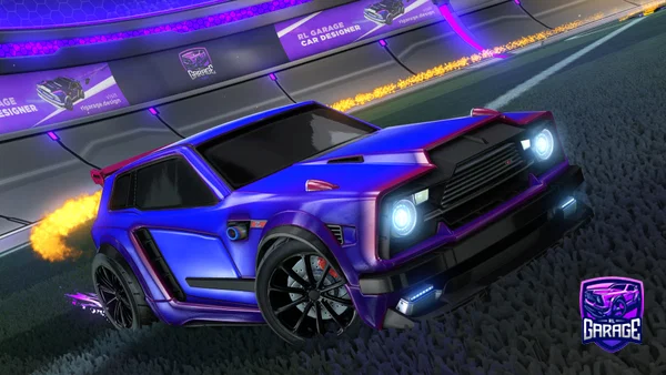 A Rocket League car design from Lewis195